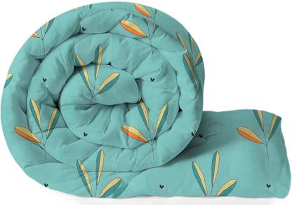 VAS COLLECTIONS Floral Double Comforter for  AC Room