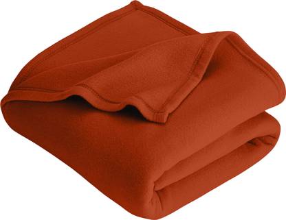 HOMIEE Solid Double Fleece Blanket for  Heavy Winter