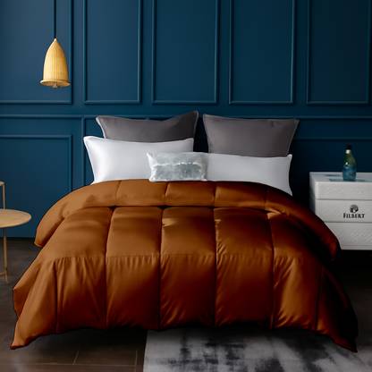 Filbert Solid King Comforter for  Mild Winter