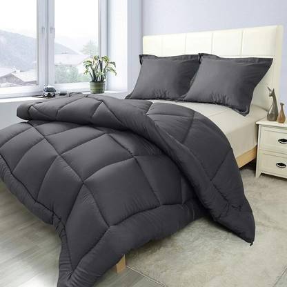 Texlux Solid Single Comforter for  Heavy Winter