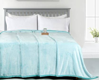 VAS COLLECTIONS Solid Double AC Blanket for  Mild Winter