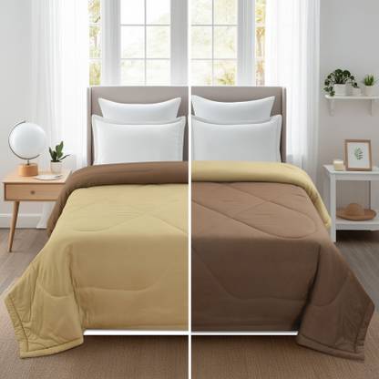 Tijane Solid Double Comforter for  Heavy Winter