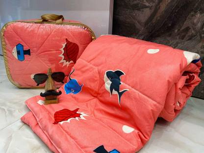 Shine Creation Cartoon Single Comforter for  AC Room