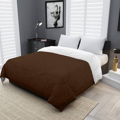 EVERDECOR Solid Single Comforter for  Mild Winter