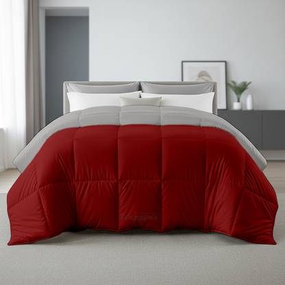 MeckHome Culture Solid Double Comforter for  Heavy Winter
