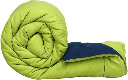 CRAZY WORLD Solid Single Comforter for  Heavy Winter