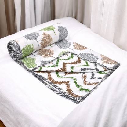 Garg Traders Floral Double Dohar for AC Room