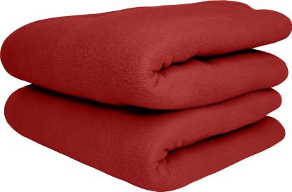 WARMZY Floral Double Fleece Blanket for  Mild Winter