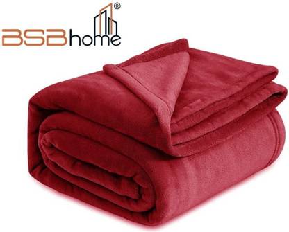BSB HOME Solid Single AC Blanket for  Mild Winter