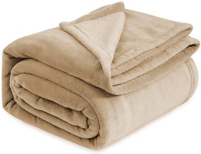 BSB HOME Solid Double AC Blanket for  Heavy Winter