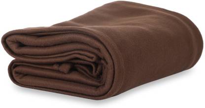 VORDVIGO Solid Single Fleece Blanket for  Mild Winter