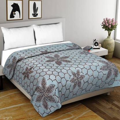 SPANGLE Geometric King Mink Blanket for  Heavy Winter