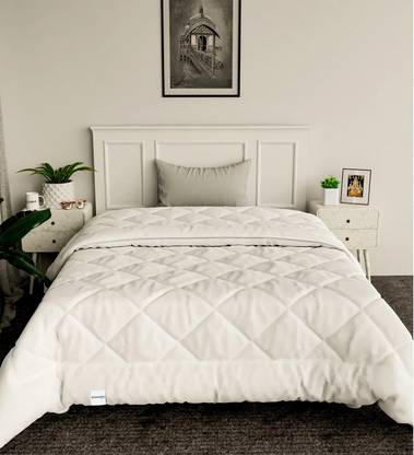 HOMESTIC by Kuber Industries Solid Double Comforter for  Heavy Winter