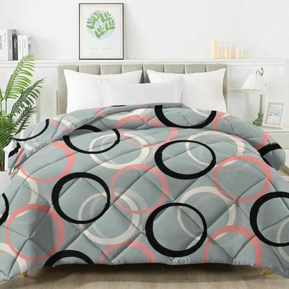 Floating Dreams Printed Single AC Blanket for  AC Room