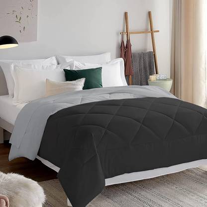 EVERDECOR Solid Single Comforter for  Mild Winter