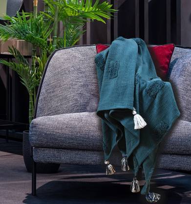 Kravika Self Design Single Throw for  AC Room