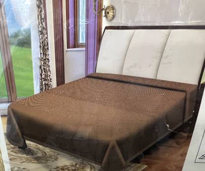 RESTMORE Striped, Self Design King AC Blanket for  Mild Winter