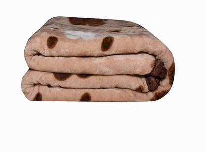 SOVAM Printed Double AC Blanket for  AC Room