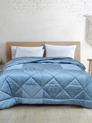 LINENWALAS Printed Single Comforter for  Heavy Winter