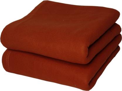 HOMIEE Solid Single Fleece Blanket for  Heavy Winter