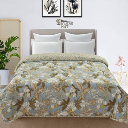 weavers hut Floral Double Comforter for  AC Room