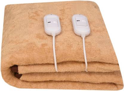 ARCOVA HOME Solid Double Electric Blanket for  Heavy Winter