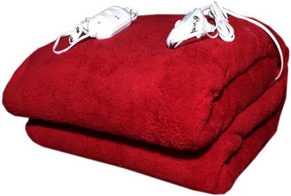 ARCOVA HOME Solid Double Electric Blanket for  Heavy Winter