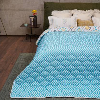 Urban Space Floral Single Comforter for  Heavy Winter