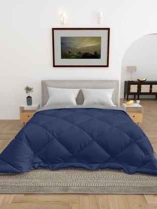 CHICERY Solid Double Comforter for  Heavy Winter
