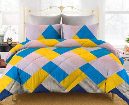 Floating Dreams Printed King, Double AC Blanket for  Heavy Winter