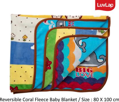 LuvLap Printed Crib AC Blanket for  AC Room