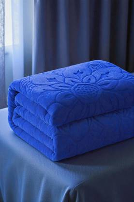 Changers Solid Double Mink Blanket for  Mild Winter