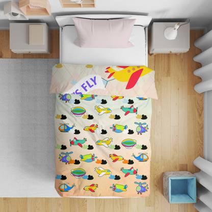 Home Plus Studios Cartoon Single Dohar for  AC Room