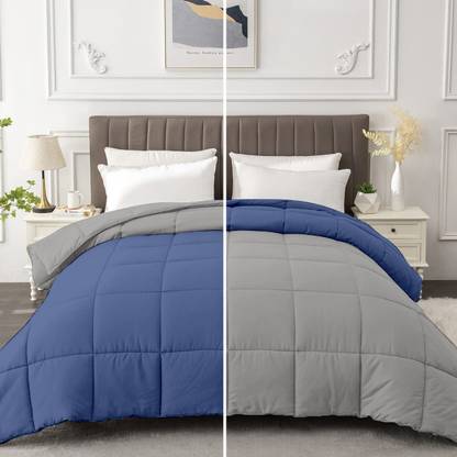 Razzai Solid Queen Comforter for  Heavy Winter