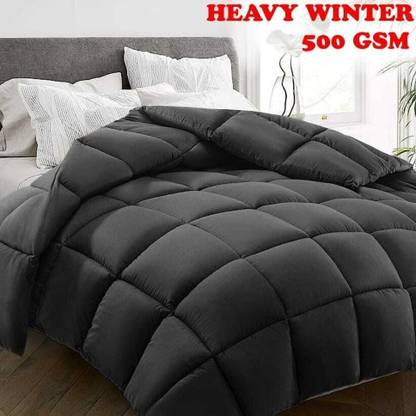 Relaxfeel Solid Double Comforter for  Heavy Winter