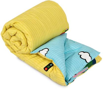 kitchDeco Printed Single Comforter for  AC Room