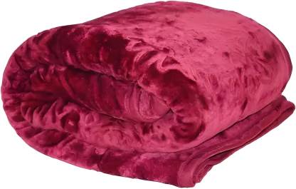 wear me Floral Single Mink Blanket for  Heavy Winter