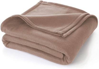 VORDVIGO Solid Single Fleece Blanket for  Heavy Winter