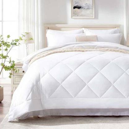 COZYEXPORTS Solid Double Quilt for  Heavy Winter