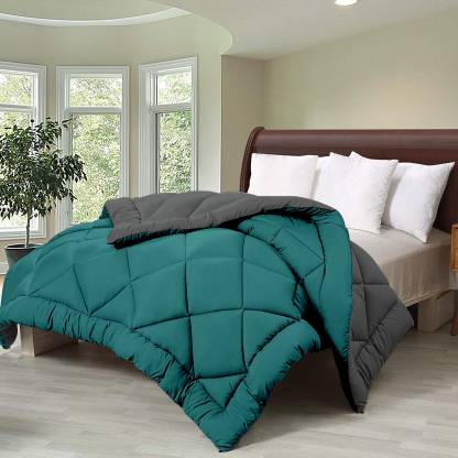 Cloth Fusion Solid Double Comforter for  AC Room