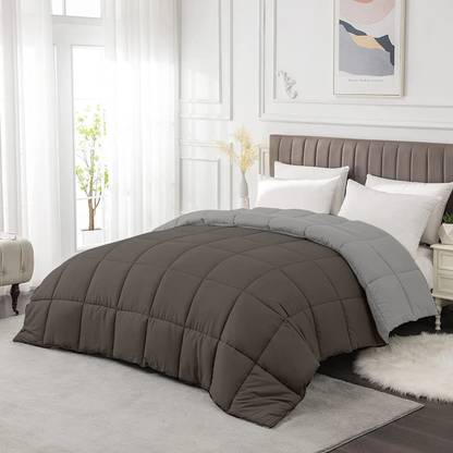 Razzai Solid King Comforter for  Heavy Winter