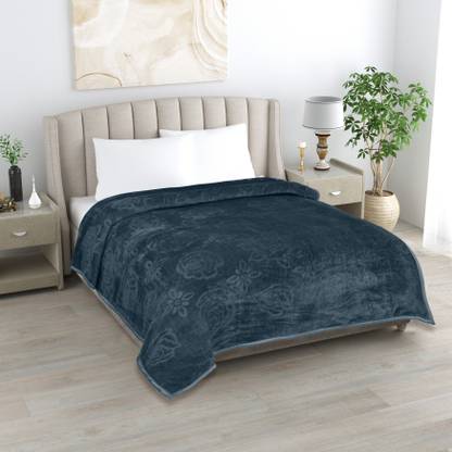CHICERY Floral Single Swaddling Baby Blanket for  Mild Winter