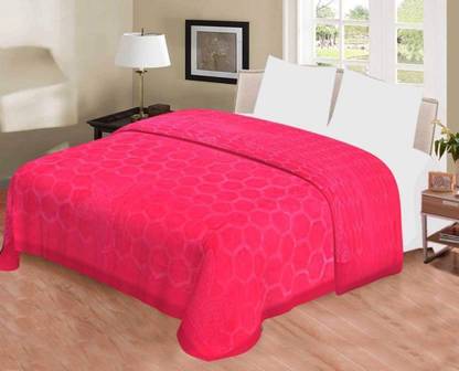 Mahadev Handicrafts Geometric Double AC Blanket for  Heavy Winter