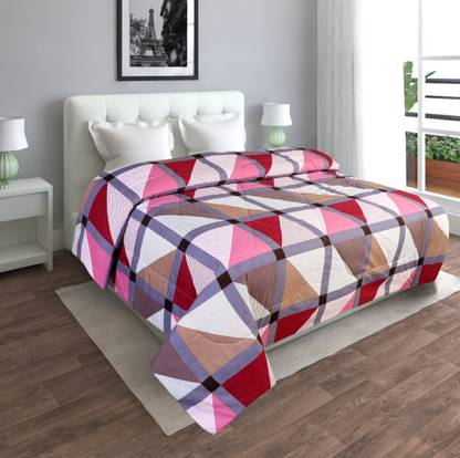 Homerica Printed Double Comforter for  AC Room