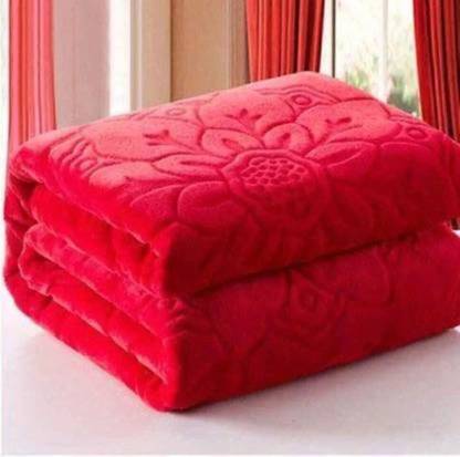 kirshinaENTERPRISES Floral Double Mink Blanket for  Heavy Winter