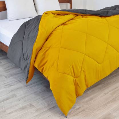 HOMEMONDE Solid Single Comforter for  Mild Winter