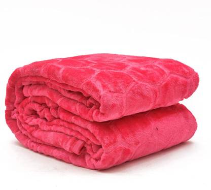 R R Enterprises Floral Double Mink Blanket for  Mild Winter