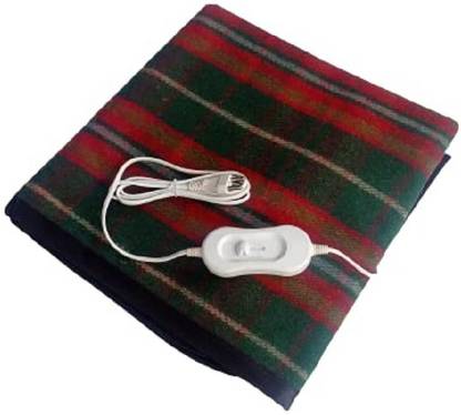 Odessey Checkered Single Electric Blanket for  Heavy Winter