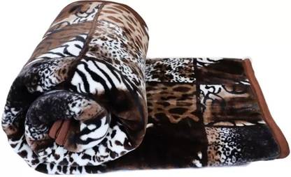 kirshinaENTERPRISES Solid Single Mink Blanket for  Mild Winter