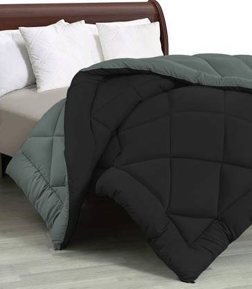 CRAZY WORLD Solid Single Comforter for  Heavy Winter